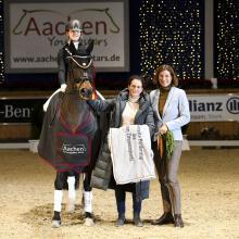 Amber Hennes wins Prize of federal promotion of children dressage sports
