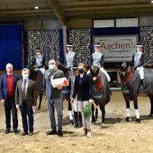 Aachen Youngstars Quadrille Championships: Wesel District Association Team 2 wins the Prize of Grundstück- & Gebäude-Service GmbH